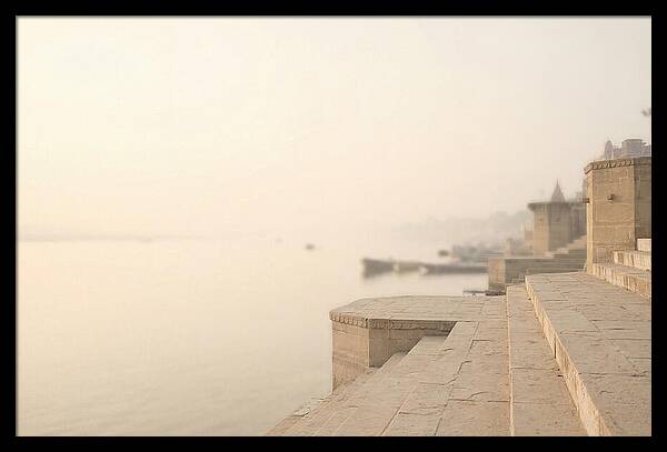 Morning Tranquility Along Varanasi Ghats
