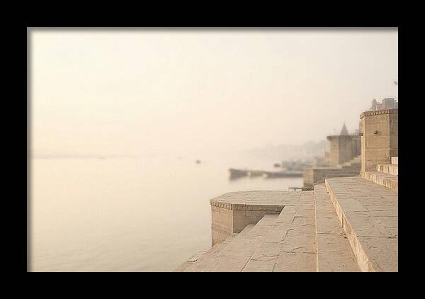 Morning Tranquility Along Varanasi Ghats
