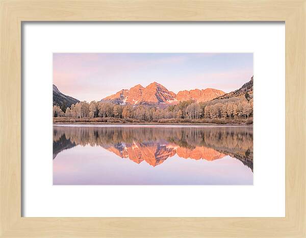 Morning Tranquility At Maroon Bells