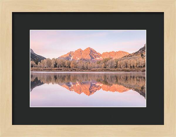 Morning Tranquility At Maroon Bells