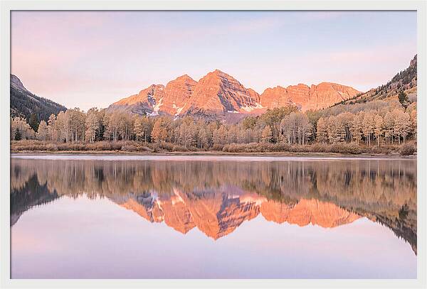 Morning Tranquility At Maroon Bells