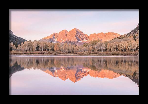 Morning Tranquility At Maroon Bells