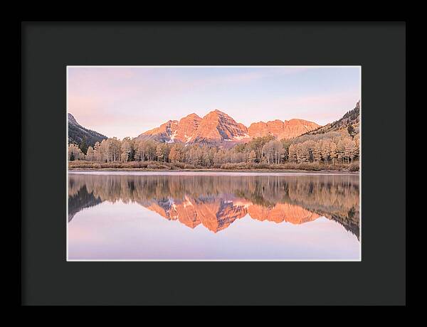 Morning Tranquility At Maroon Bells