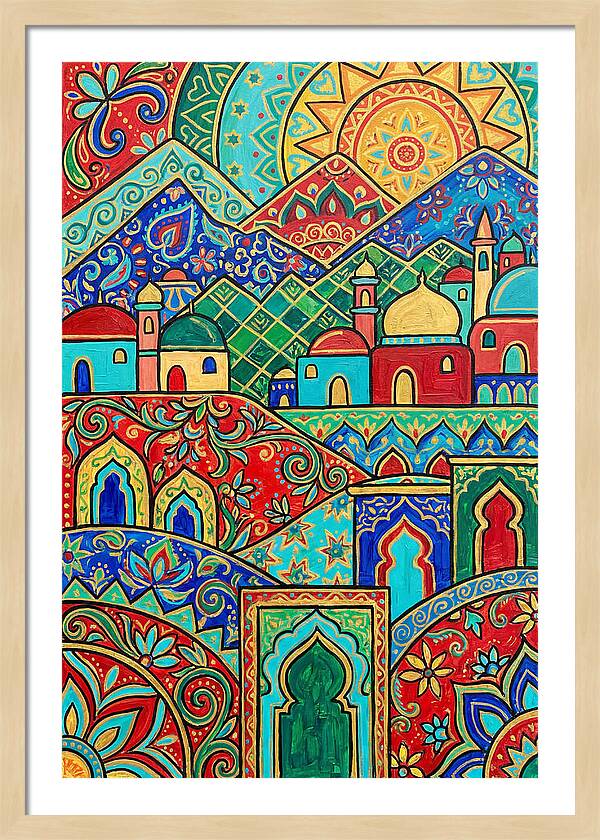 Moroccan Folk Pattern Delight
