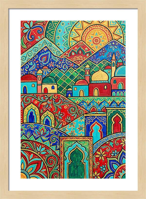 Moroccan Folk Pattern Delight