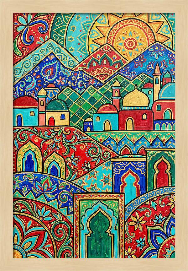 Moroccan Folk Pattern Delight