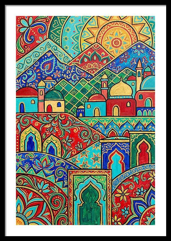 Moroccan Folk Pattern Delight