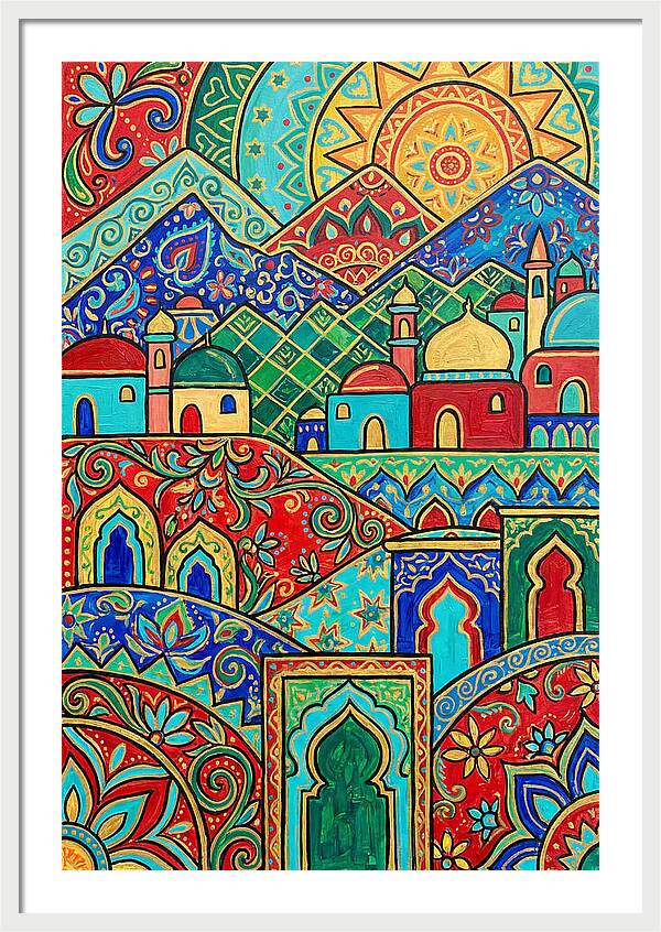 Moroccan Folk Pattern Delight