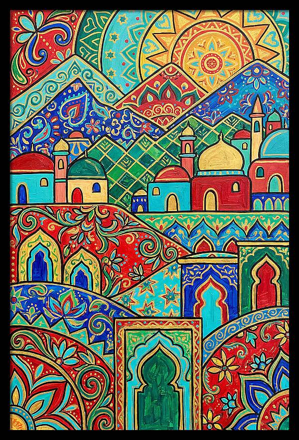 Moroccan Folk Pattern Delight