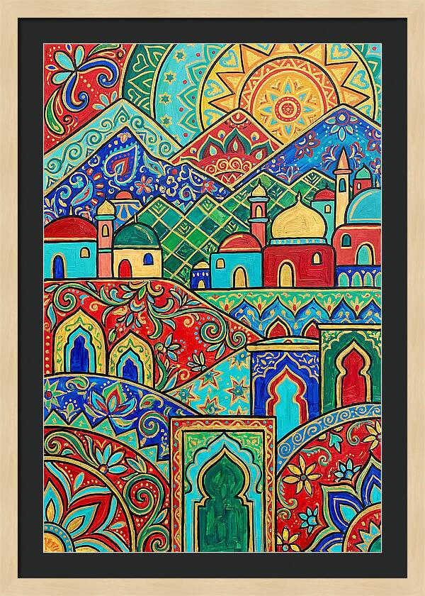 Moroccan Folk Pattern Delight