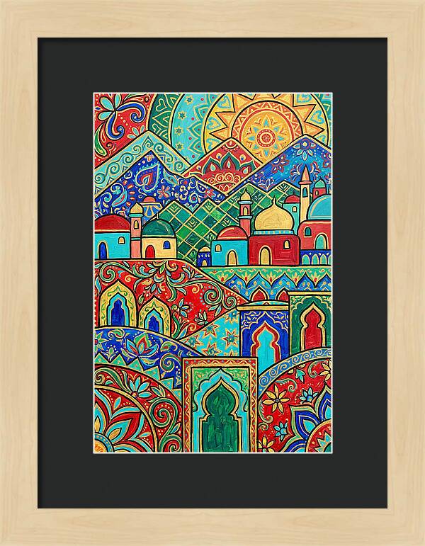 Moroccan Folk Pattern Delight