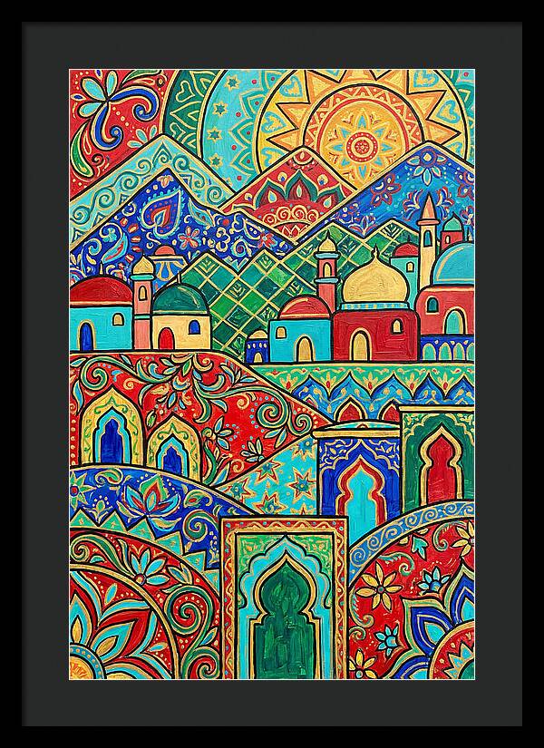 Moroccan Folk Pattern Delight