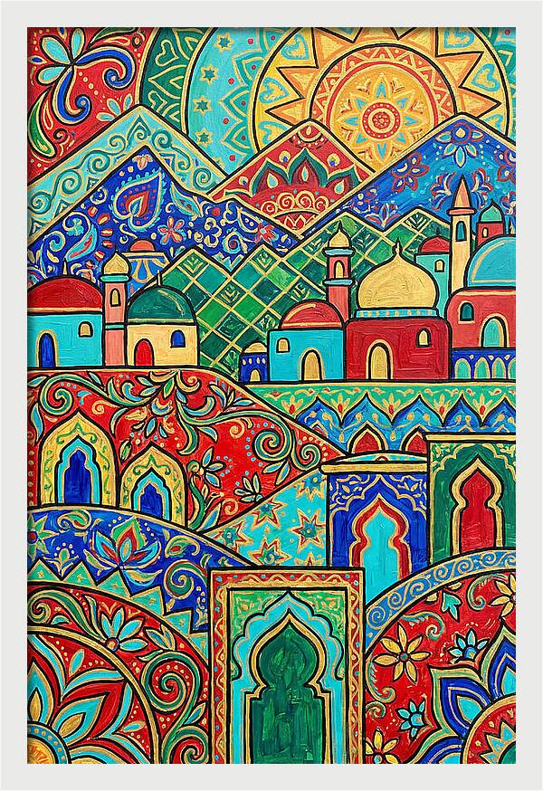 Moroccan Folk Pattern Delight