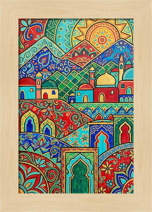 Moroccan Folk Pattern Delight