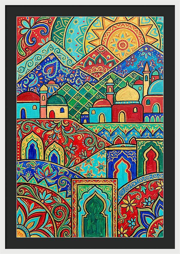 Moroccan Folk Pattern Delight
