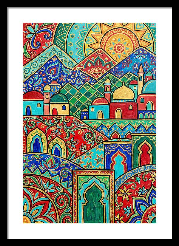 Moroccan Folk Pattern Delight