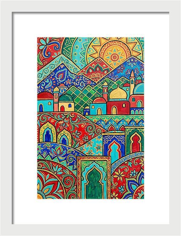 Moroccan Folk Pattern Delight