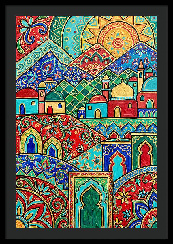 Moroccan Folk Pattern Delight