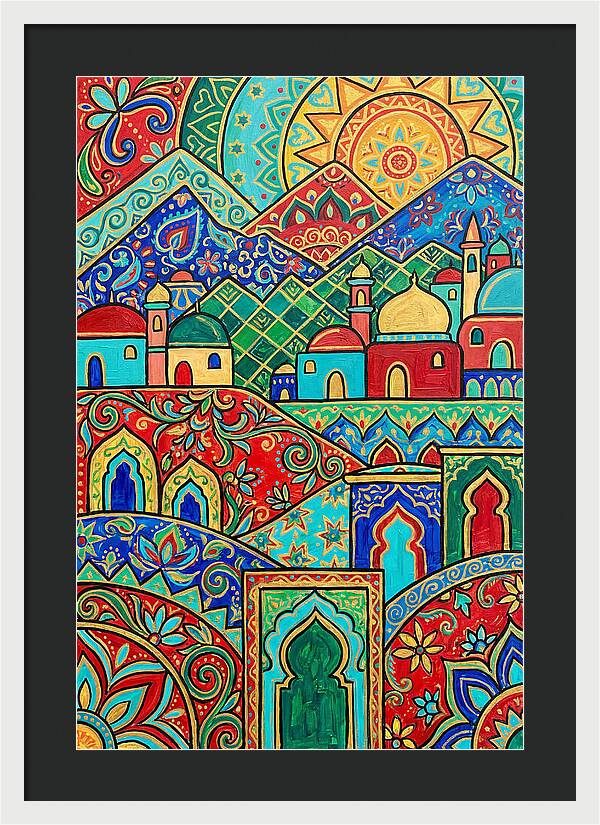 Moroccan Folk Pattern Delight