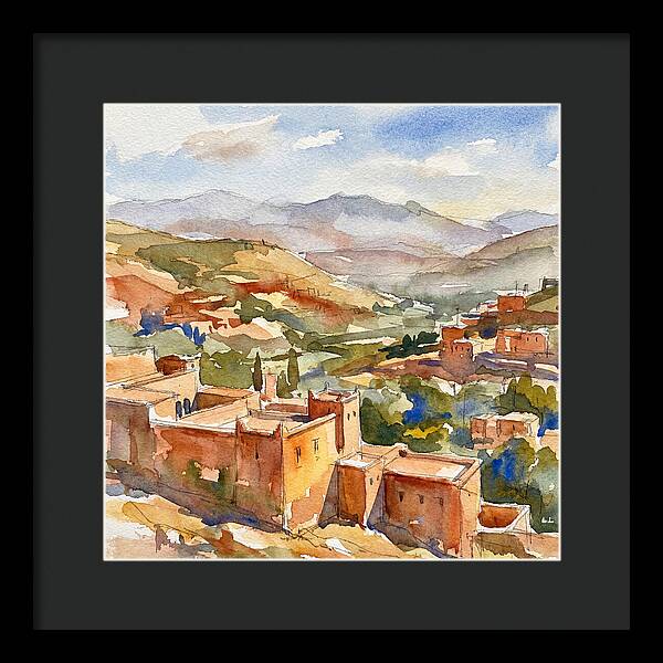 Moroccan Landscape Serenity