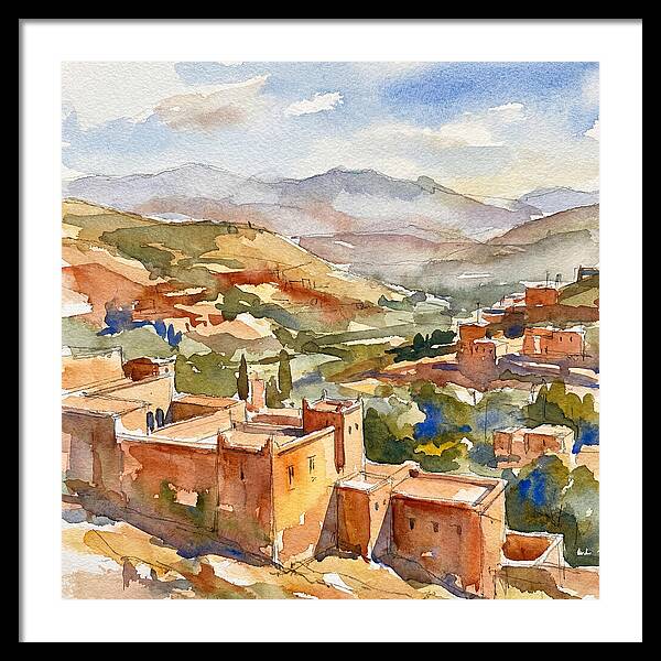 Moroccan Landscape Serenity