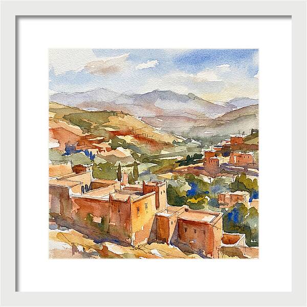 Moroccan Landscape Serenity