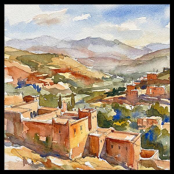 Moroccan Landscape Serenity