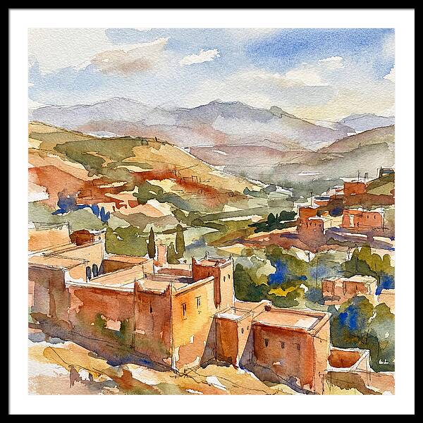 Moroccan Landscape Serenity
