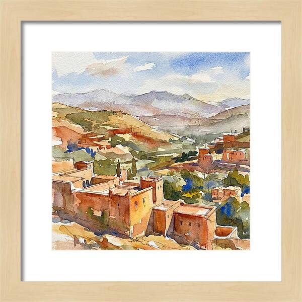 Moroccan Landscape Serenity