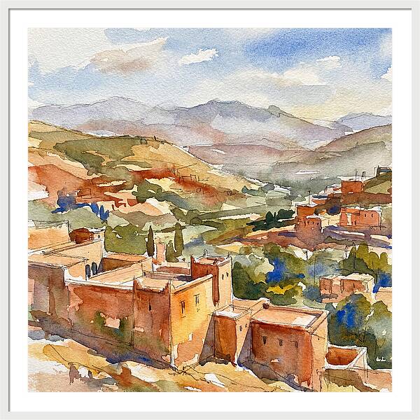 Moroccan Landscape Serenity