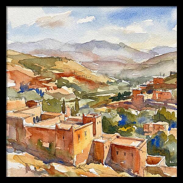 Moroccan Landscape Serenity