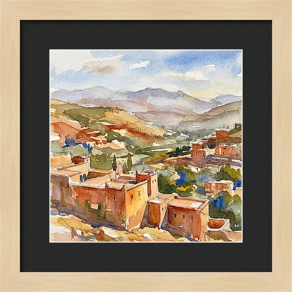 Moroccan Landscape Serenity
