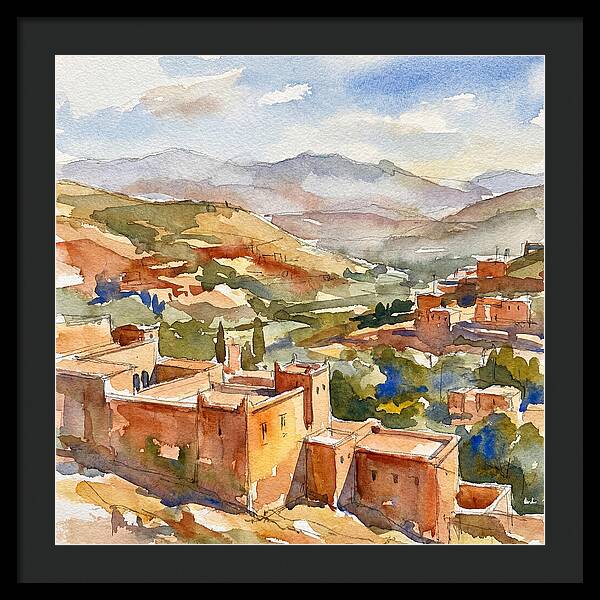 Moroccan Landscape Serenity