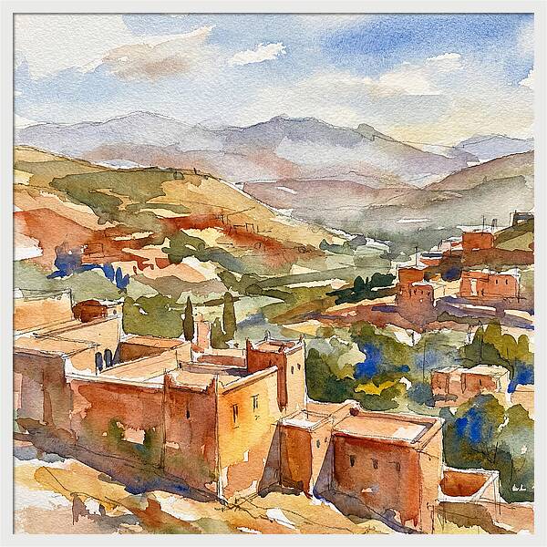 Moroccan Landscape Serenity