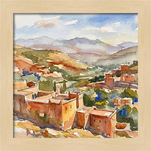 Moroccan Landscape Serenity