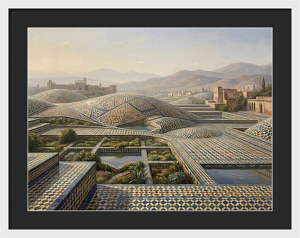 Moroccan Patterned Landscape