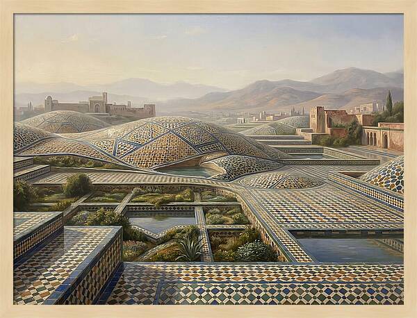 Moroccan Patterned Landscape
