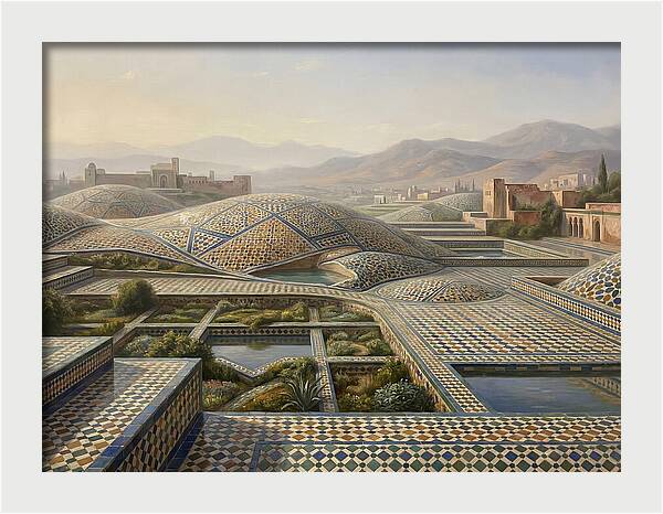 Moroccan Patterned Landscape