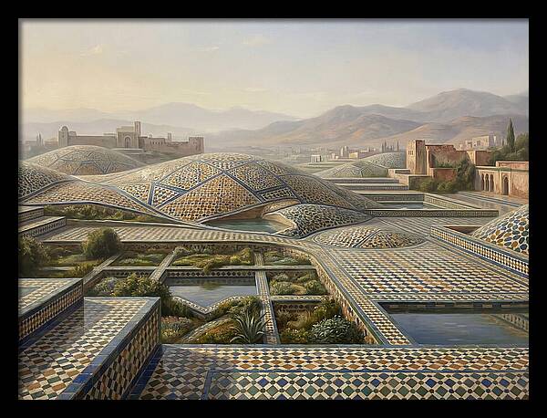 Moroccan Patterned Landscape