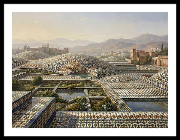 Moroccan Patterned Landscape