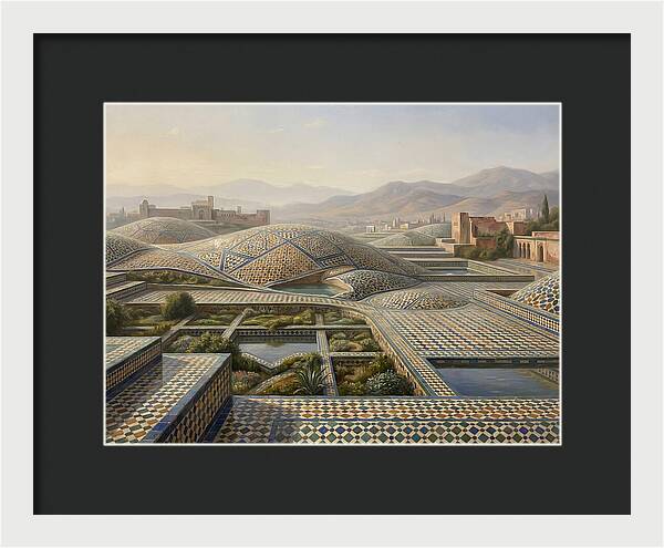 Moroccan Patterned Landscape