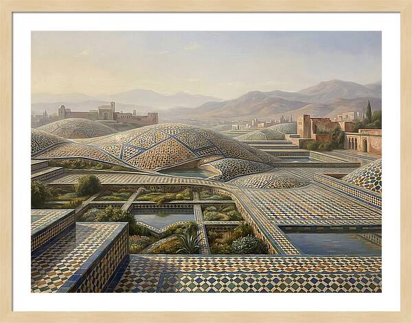 Moroccan Patterned Landscape