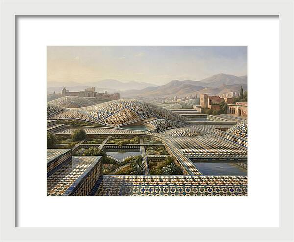 Moroccan Patterned Landscape