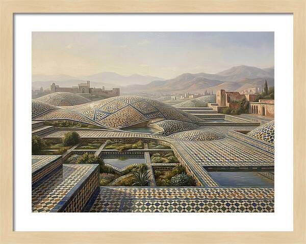 Moroccan Patterned Landscape