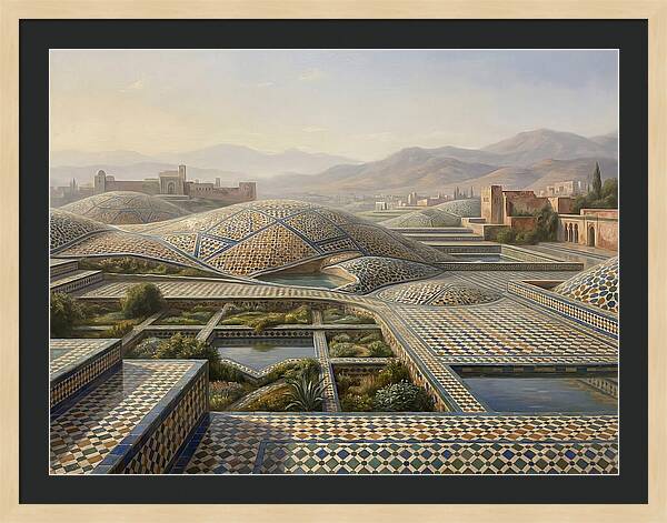 Moroccan Patterned Landscape