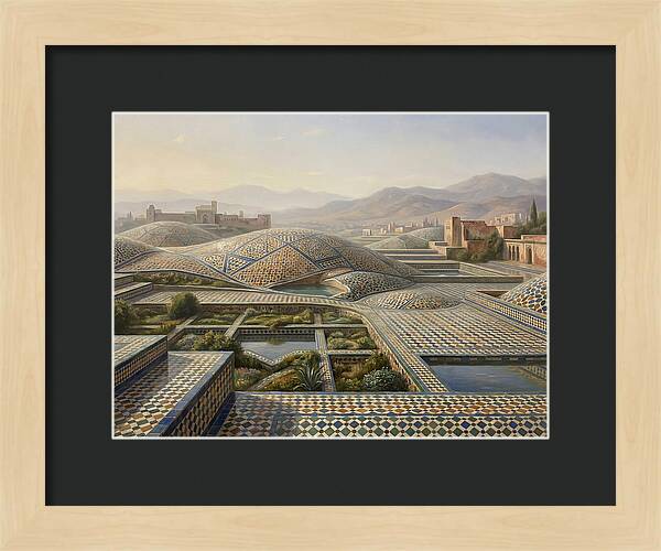 Moroccan Patterned Landscape