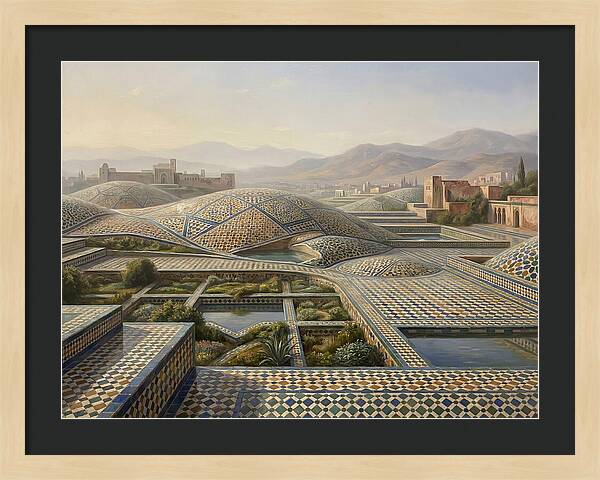 Moroccan Patterned Landscape