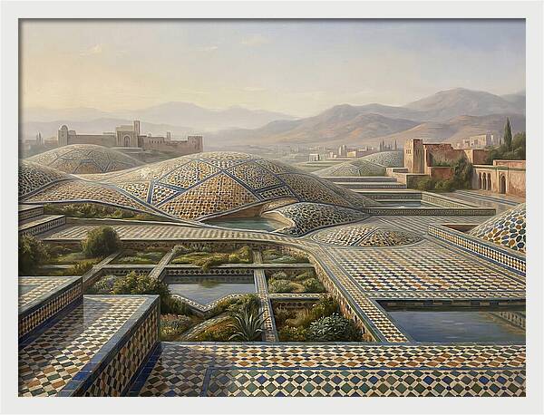 Moroccan Patterned Landscape