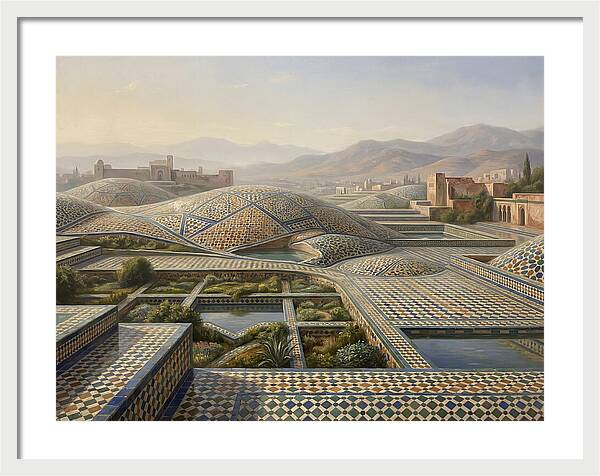Moroccan Patterned Landscape