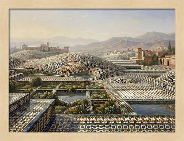 Moroccan Patterned Landscape